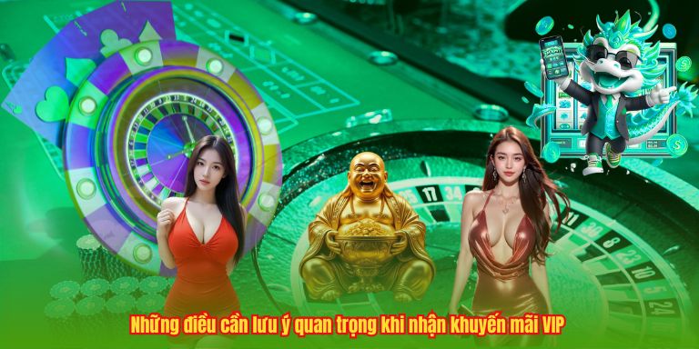 Những điều cần lưu ý quan trọng khi nhận khuyến mãi VIP 