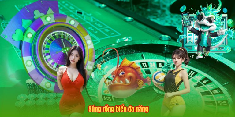 Các Loại Súng Bắn Cá Hiệu Quả – Bí Quyết Làm Chủ Đại Dương Ảo 3 Súng rồng biển đa năng